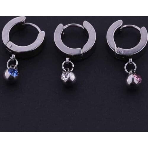 Drop earrings dangle ball pendant woman fashion earring cute ear piercing jewelry 1 pair