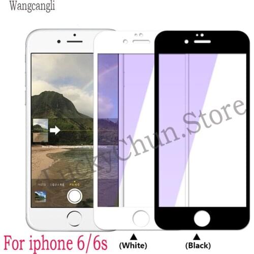 3D Tempered Glass for iPhone 6 6S Screen Protector for iPhone 7 Plus Glass Film for iPhone 8 plus X Tough Protection