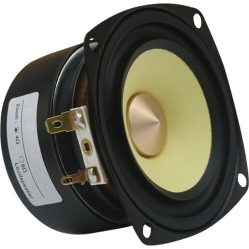 15W HiFi Full Range Speaker 3 Inch 4Ohm 8Ohm Ceiling Speaker For Home Theater Treble Mid Bass Loudspeaker DIY Car Audio 1Pc
