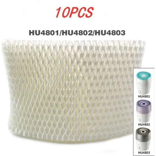 10pcs OEM HU4102 Humidifier Filters,Filter Bacteria And Scale For Philips HU4801/HU4802/HU4803 Humidifier Parts Lot