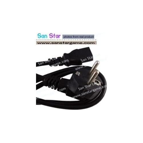2 pcs of nGood Quality Euro Standard Power Cord for Arcade Game Machine / Arcade Parts