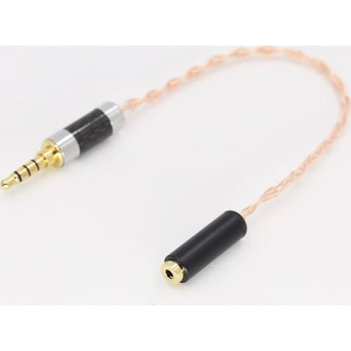 3.5mm Male to 2.5mm Female Headphone Audio Adapter Extender Jack Stereo or Mono for Apple iPhone 6/6S/6+/5S/5 iPad