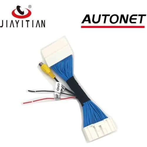 JIAYITIAN C40 40 Pins Connection Cable for Toyota Prius OEM Monitor without Damaging the Car Wiring Reversing Backup Camera