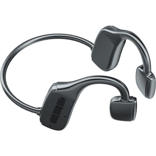 G2 Bone Conduction Bluetooth Headset Wireless Sport Headset Stereo with Microphone Earphones for Mobile Phones
