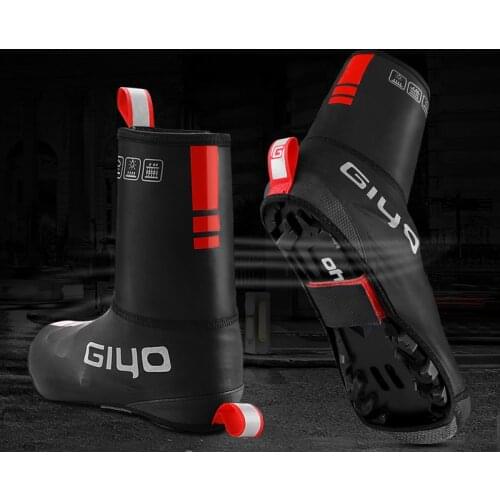 Cycling Boot Covers MTB Shoe Covers Winter Warm Thermal Neoprene Overshoes Waterproof Toe Cycling Shoe Covers Booties For Bike