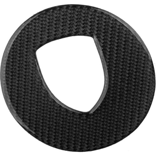 DWCX Black Car Steering Wheel Logo Cover Trim Fit For Porsche 718 911 918 Cayenne Macan Panamera Accessories