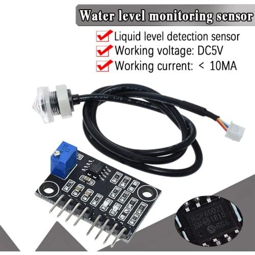 Level sensor Level detection sensor Water level monitoring Sensor module For level detection and alarm detection in containers