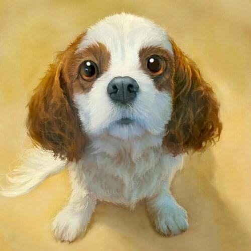 Evershine Diamond Painting Dog Cross Stitch Kit 5D DIY Diamond Embroidery Sale Animal Rhinestones Art Wall Decoration