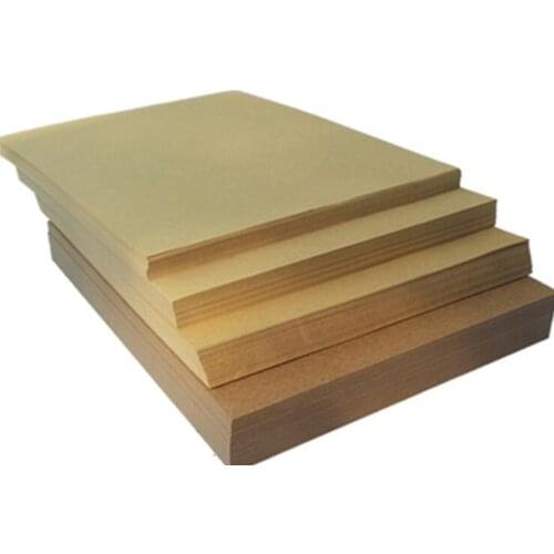 A4 size Large Brown Kraft Paper Paperboard Cardboard Card Blank 100gsm wholesale