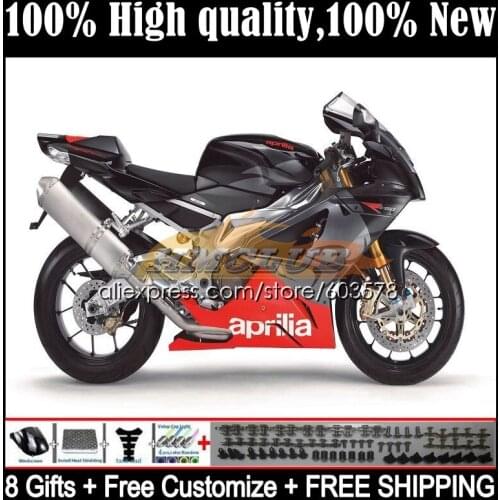 Kit For Aprilia Mille RSV 1000 R RR RSV1000RR 53CL.24 RSV1000R 1000R 2003 2004 2005 2006 RSV1000 03 04 05 06 Fairing Silver grey