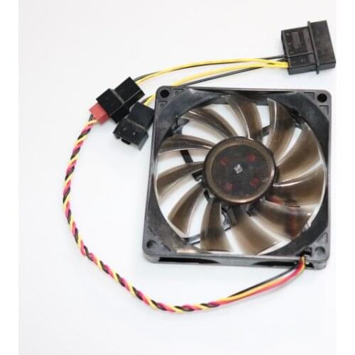 Computer Chassis CPU 8CM Heat Dissipation Ultra-Thin Fan 8015 Thickness 1.5CM Mute Radiator