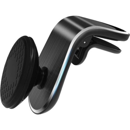 Car Magnetic Phone Holder Metal Air-out Mobile Phone Car Navigator Stand