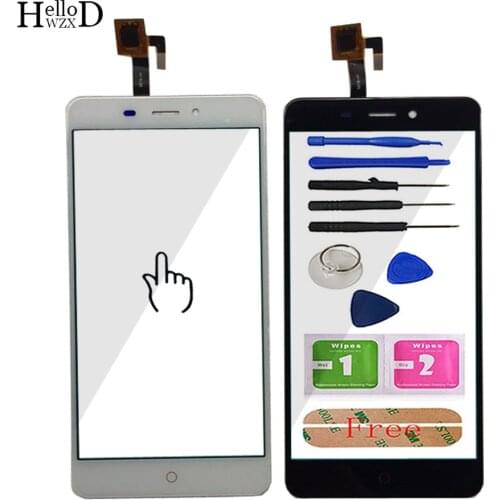 Mobile Phone Touch Screen Digitizer Glass Panel For ZTE Nubia N1 NX541J Touch Screen Sensor Tools Adhesive
