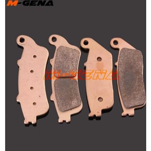 Motorcycle metal sintering brake pads For SILVER WING FJS400 2001 2002 2003 2004 2005 2006 2007 2008 2009 FJS600 06 07 08 09