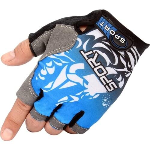 Men Women Half Finger Cycling Gloves Anti Slip Gel Pad Breathable Motorcycle MTB Road Bike Gloves Sports Fishing Gloves