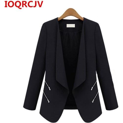 2020 Autumn New Fashion Blazers Slim Cardigans For Women Long Sleeve Casual Female Jacket Office Lady Blazers Outwear R892