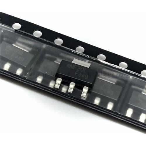 5PCS/LOT STN4NF20L 4NF20L SOT-223 MOS field effect transistor