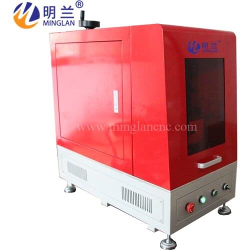 Fully enclose laser Marking Machine fiber laser marking machine ipg Raycus 50W
