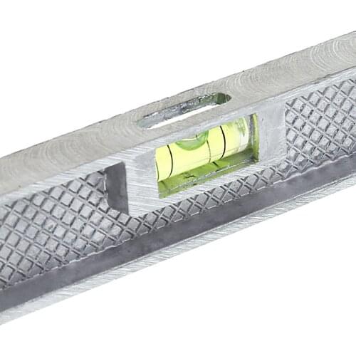 150mm Triangle Ruler 90° Alloy with Bead Horizontal Woodworking Measuring Tool