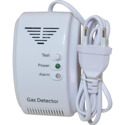 1 PCS) 220AC Voltage Stand Alone Gas Leak sensor Coal Gas natural Gas LPG Leaking Detector NC NO relay output can network