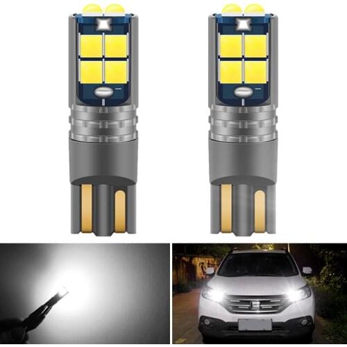 2x t10 w5w canbus car interior light 194 501 led 3030 12SMD Car Side Wedge Light Instrument Lights bulb lamp dome light no error