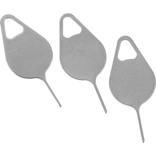 3pcs Sim Card Tray Removal Eject Pin Key Tool Stainless Steel Needle Universal for Phone Pad for All Smart Phones