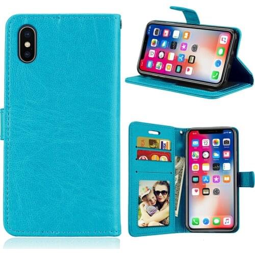 30pcs/lot Arrivels Wallet Leather PU Stand+TPU Cover Case for iPhone X
