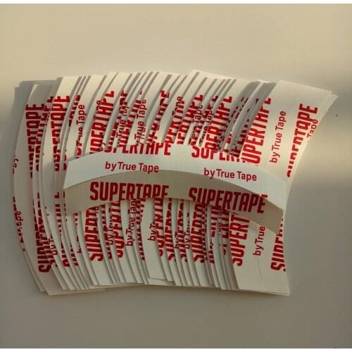 36pcs/lot White Super Tape Water-proof Double Sided Adhesive Tape For Tape Extension/Toupees/Lace Wig Strong Hair Adhesive Tape