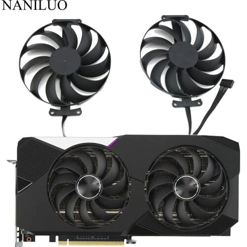 95mm T129215SU 12V 0.50A RTX3070 RTX3060Ti For ASUS RTX 3070 3060 Ti DUAL OC Graphic Card Cooler Fan