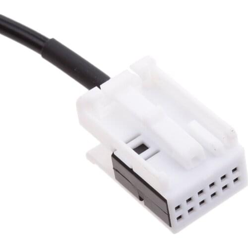 Car Audio Input AUX Female Socket Plug for VW Scirocco Jetta 5KD035724