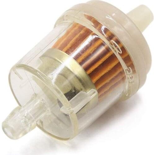 Uxcell 8mm Dia Hose Magnetic Motorcycle Gasoline Inline Gas Oil Fuel Filter Cleaner