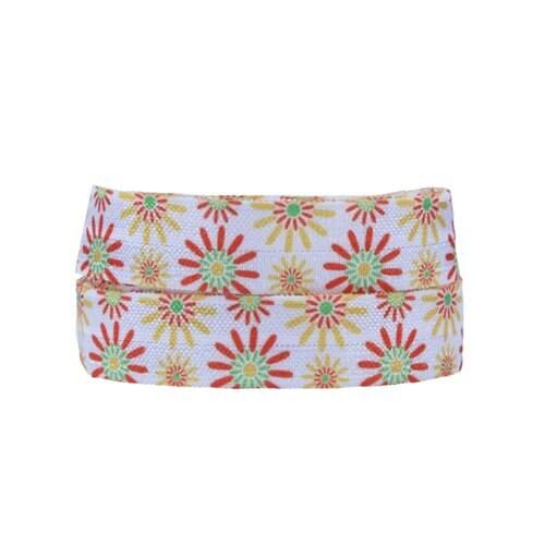 FLRA Elastic5/8 inch Elastic fold over elastic 100yards roll free shipping floral fold over elastic flower elastic ribbon