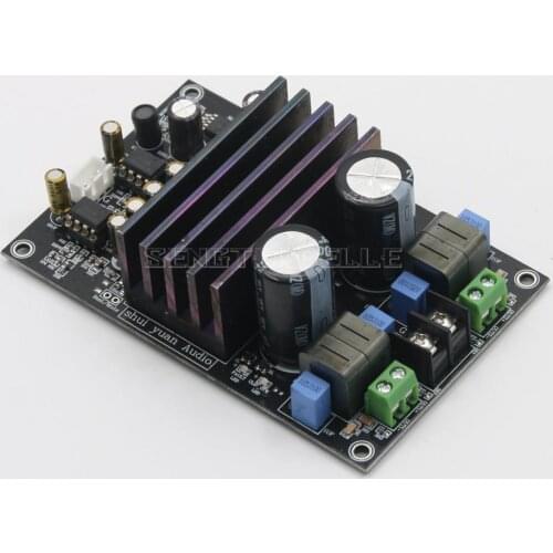 HiFi Stereo TPA3255 2.0 Class D Digital Amplifier Board DC24-48V 300W*2 Home Audio Amp