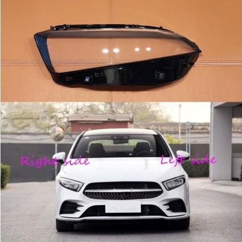 For Mercedes-Benz A-Class W177 A180L A180 A200L A200 2019 Car Headlight cover Headlamp Lens Auto Shell Cover