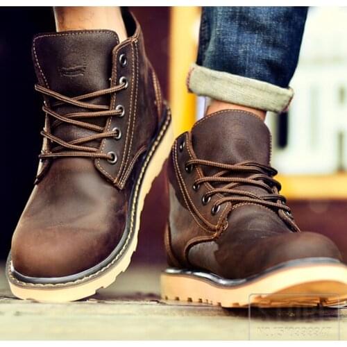 Motorcycle Boots Locomotive Moto Racing shoes Genuine Cow Leather Motorbike Biker boot Chopper Touring Ankle motobotinki