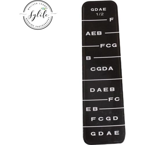 Finger Guide Fingerboard Note Sticker 1/2 Violin Learing Assistance