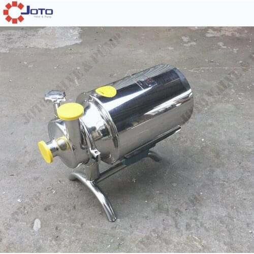 5T 220v50hz food grade liquid transfer pump stainless steel centrifugal drinking milk beer pump