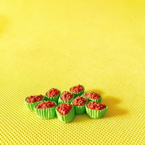 NEW~10 pcs Sushi/miniatures food/lovely cute/fairy garden gnome/moss terrarium decor/bonsai/figurine/doll house