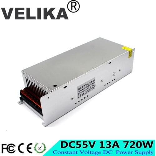 Single Output Switching Power Supply AC220V to DC55V 13A 720W SMPS for CNC Industrial Equipment Machine Stepper Motor Printer
