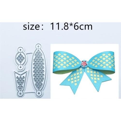 Space Flower Bow Metal Cutting Dies Stencils for DIY Scrapbooking Stamp/Photo Album Decorative Embossing Paper Cards