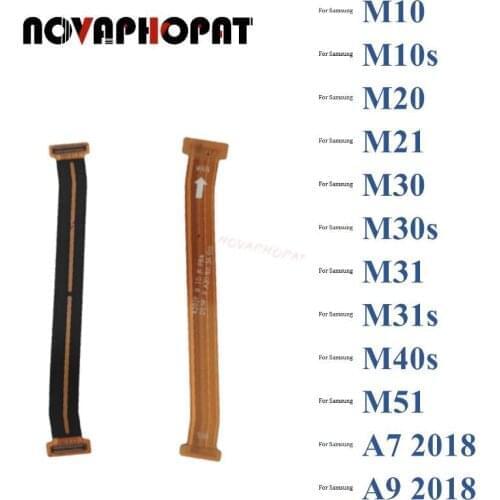 Main Motherboard LCD Display Connector Flex Cable Ribbon Board For Samsung Galaxy M10 M20 M30 M31 M51 M10s M21 M30s M31s M40s