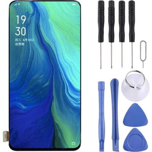 TFT Material LCD Screen and Digitizer Full Assembly (No Fingerprint Identification) For OPPO Reno