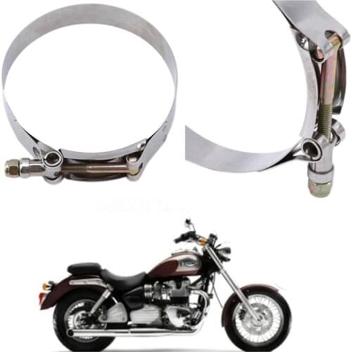 Hot Selling Universal Muffler Exhaust Pipe Clamp Stainless Steel For Quad Dirt ATV Motorcycle