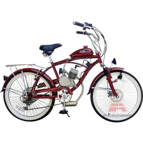 Gas Scooter Kit/Chopper Bicycle/Bina Motorized Bicycle 2-Stroke Gasoline Bicycle Engine Kit Gasbike Modified Restoration Fuel