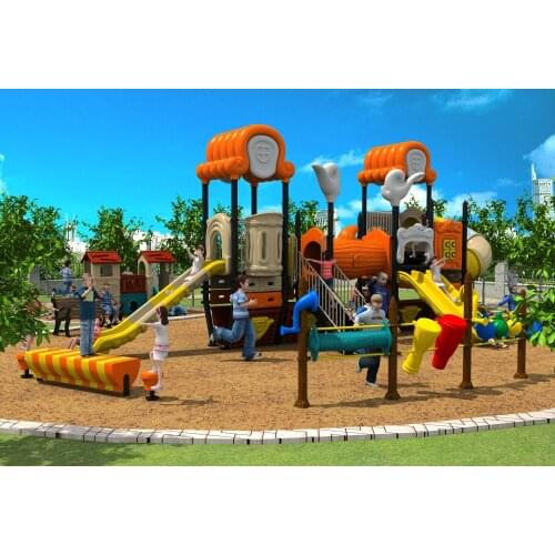 Nursery school amusement outdoor playground park entertainment play structure equipment for park YLW-17933