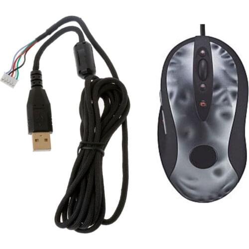Umbrella Rope Mouse Cables Soft Durable Mouse Line Replacement Mouse Wire for logitech MX518 g400 Mouse