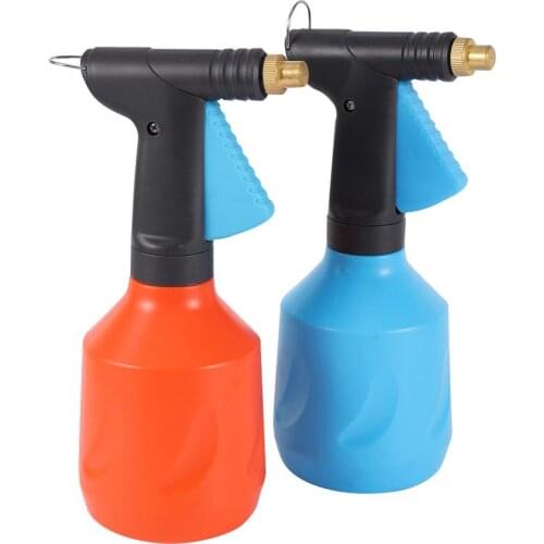 680ml Hand-Pressed Household Bottle Nozzle Watering Kettle Adjustable Copper Nozzle Plant Flower Watering Pot Spray Bottle 1 Pc