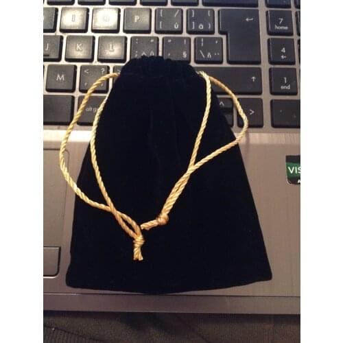 200 sets HIgh quality velvet drawstring jewelry bag and jewelry cleaning cloth with custom logo for jewlery packaging