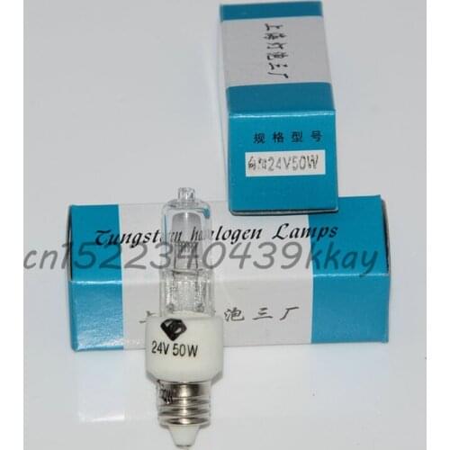 24V50W E11 mini candelabra halogen lamp,JD 24V 50W shadowless operation room surgical lights ceramic base bulb