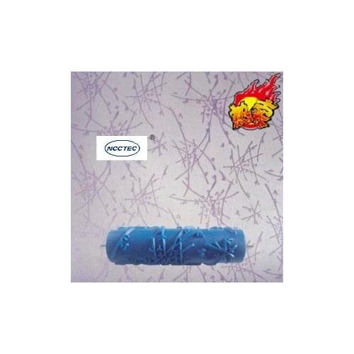 7'' Liquid wallpaper tools soft rubber FREE shipping | 180mm flower metal paint flash symphony paint wallpaper mould EG055C